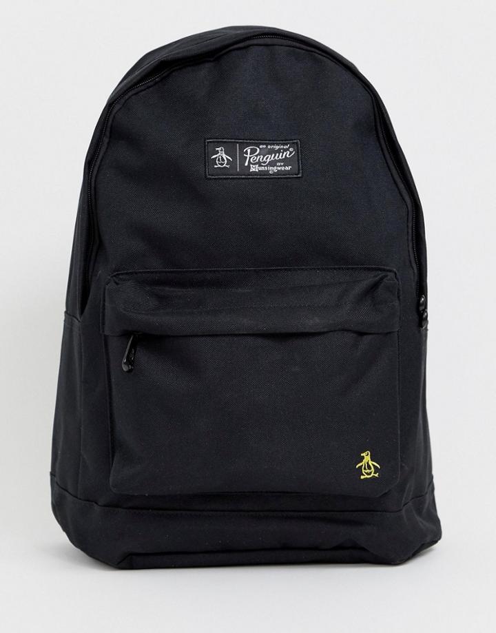 Original Penguin Backpack In Black - Black