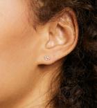 Kingsley Ryan Knot Stud Earrings In Sterling Silver