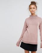 B.young High Neck Top - Pink