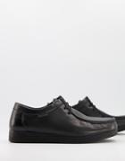 Ben Sherman Chunky Lace Up Shoes In Black