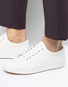 Ben Sherman Common Sneakers In White Leather - White