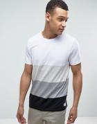 Jack & Jones Color Block Cut And Sew T-shirt - White