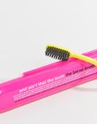 Anatomicals And Ain't That The Tooth The Better Brush Charcoal Tooth Brush - Pink - Clear