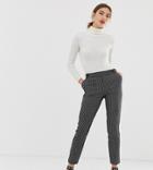 Oasis Slim Leg Pants In Black Pattern - Multi