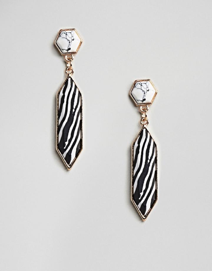 Ashiana Drop Statement Earrings - Multi