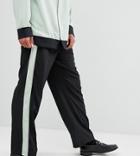 Sacred Hawk Joggers With Side Stripe - Black