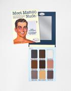 Thebalm Meet Matte Nude - Eyeshadow Palette - Multi