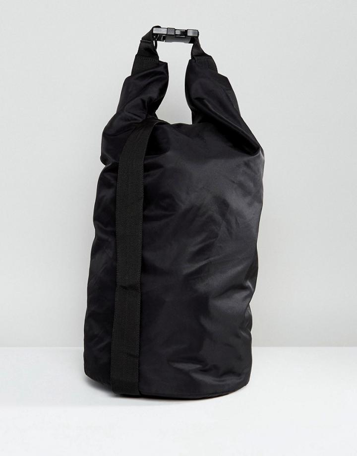 Weekday Nylon Cross Over Bag - Black