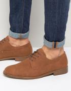 New Look Derby Shoes In Brown - Brown