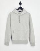 Polo Ralph Lauren Central Icon Logo Hoodie In Gray Heather