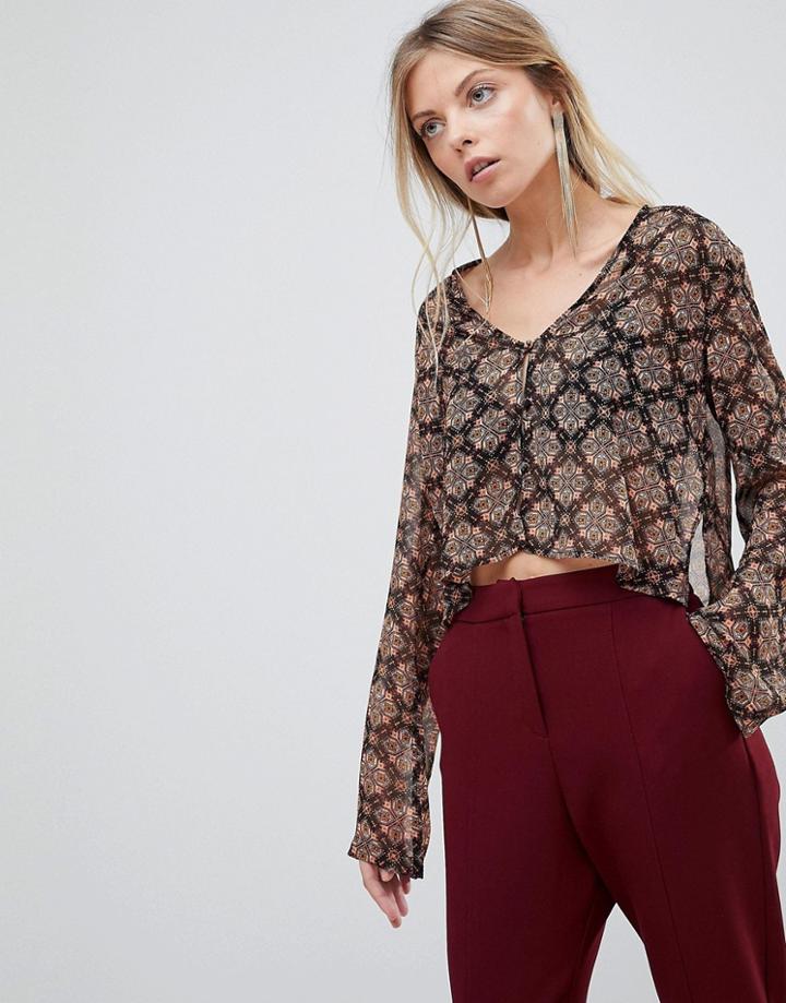 The Fifth Collectable Printed Top - Gold