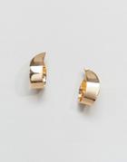 Asos Swirl Earrings - Gold