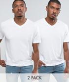 Tom Tailor 2 Pack V-neck T-shirt Save - Multi