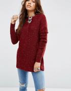 Asos Ultimate Chunky Sweater - Red