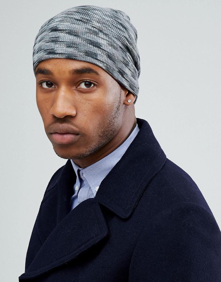 Jack & Jones Oversized Slouch Beanie - Gray