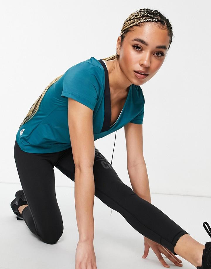 Reebok Rc Activchill T-shirt In Green