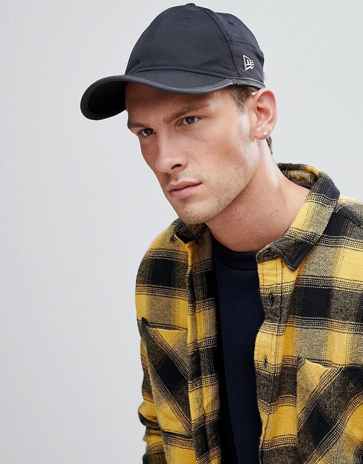New Era Forty9 Reflective Adjustable Cap - Black