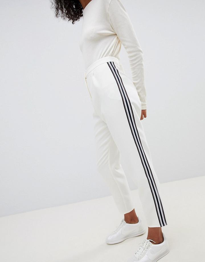 Asos Design Side Stripe Pants-multi