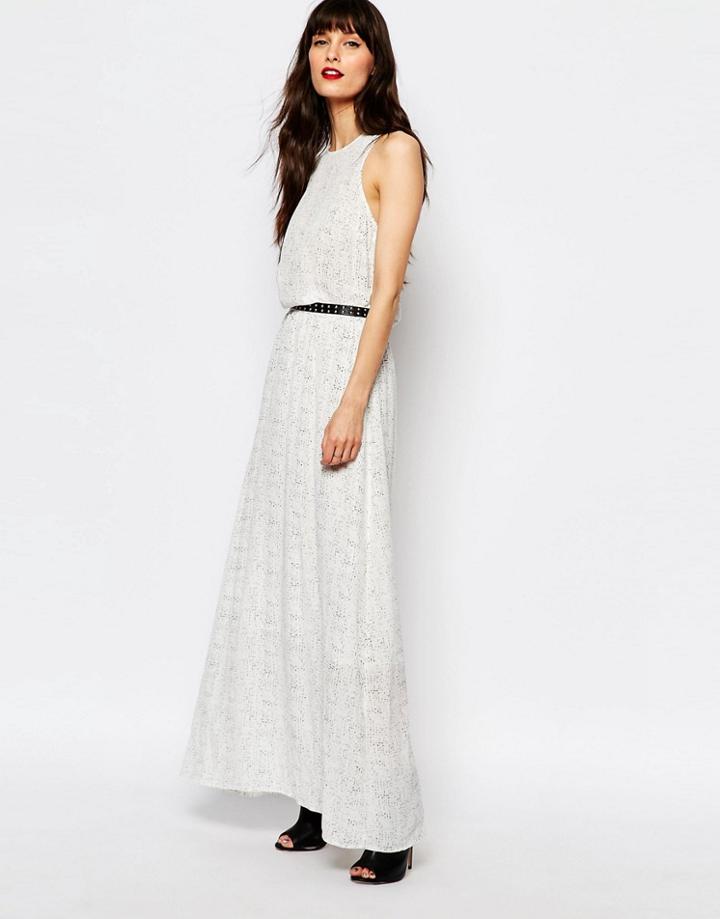 Just Female Birch Maxi Dress In Print