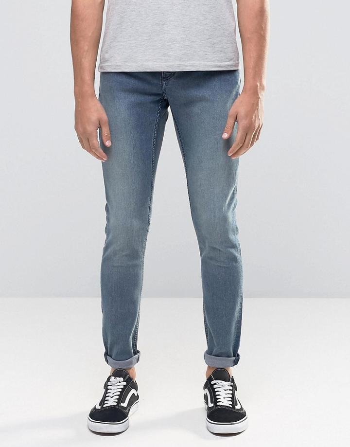 Cheap Monday Him Spray Jeans Set Blue - Blue