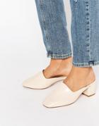 Asos Speed Up Mules - Nude