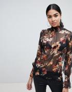 Ax Paris Floral Blouse - Multi