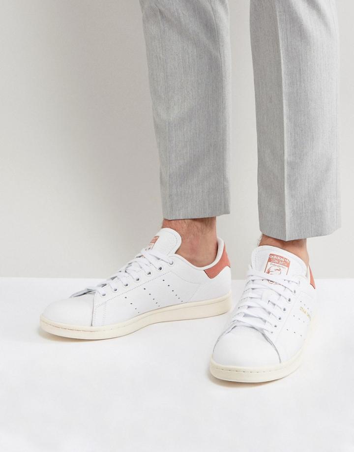 Adidas Originals Stan Smith Sneakers In White Cp9702 - White