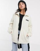 Napapijri Tase Full Zip Fleece In Cream