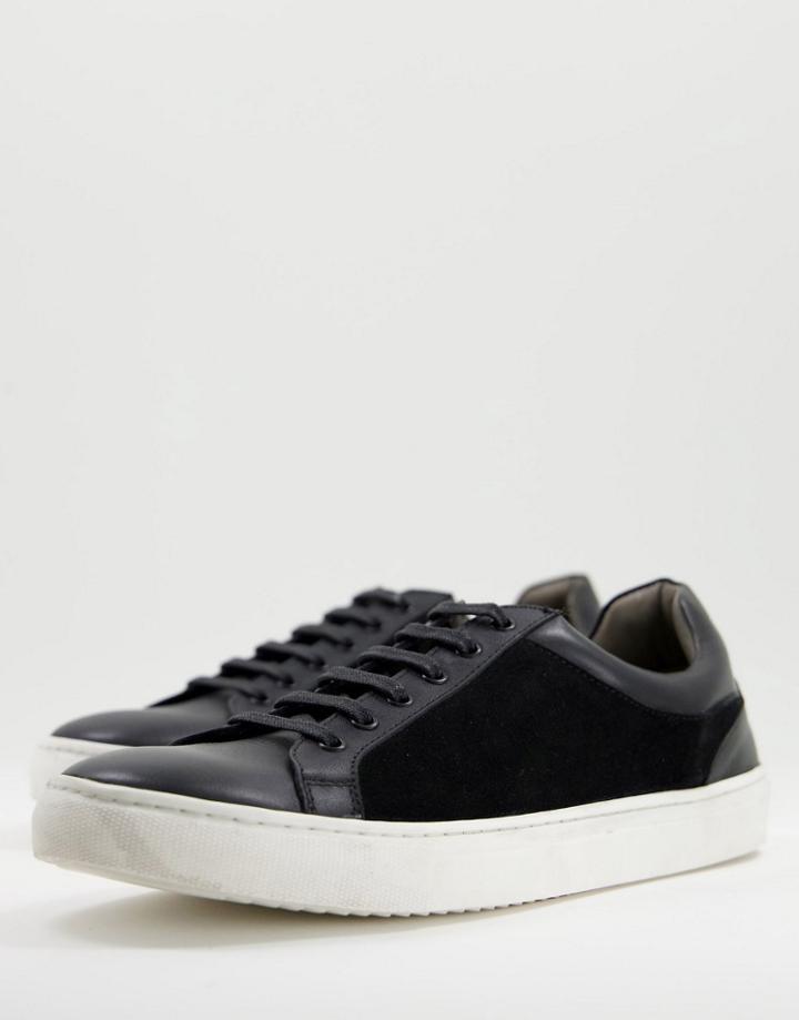 Bolongaro Trevor Marshall Leather Sneakers-black