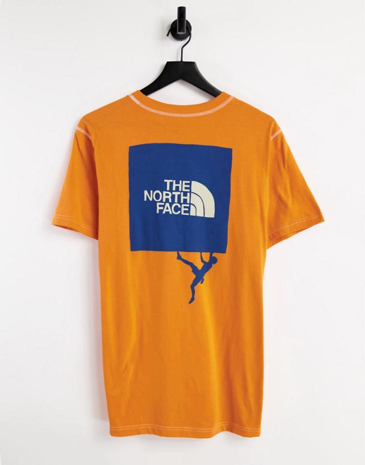 The Norh Face Dome Climb T-shirt In Orange