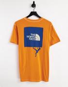 The Norh Face Dome Climb T-shirt In Orange