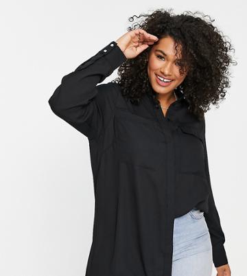 Yours Shirt In Black