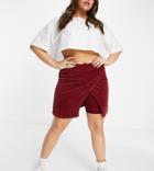 Puma Cord Skirt In Red - Exclusive To Asos