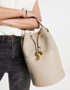 Nali Bucket Bag In Ivory-white