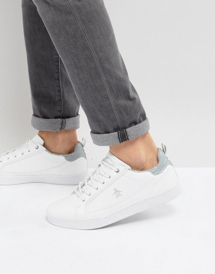 Original Penguin Pilo Sneakers White - White