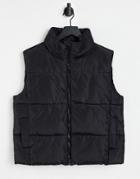 New Look Boxy Vest In Black