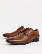 Moss London Derby Shoe In Tan