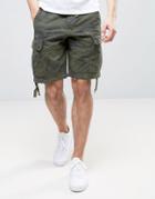 Abercrombie & Fitch Cargo Short In Camo - Green