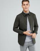 Process Black Trench Jacket - Green