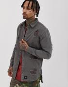 Sixth June Shirt In Distressed Gray - Gray