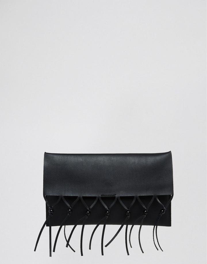 Gracie Roberts Folly Beach Clutch - Black