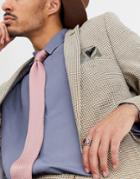 Twisted Tailor Pocket Square In Metallic Gold