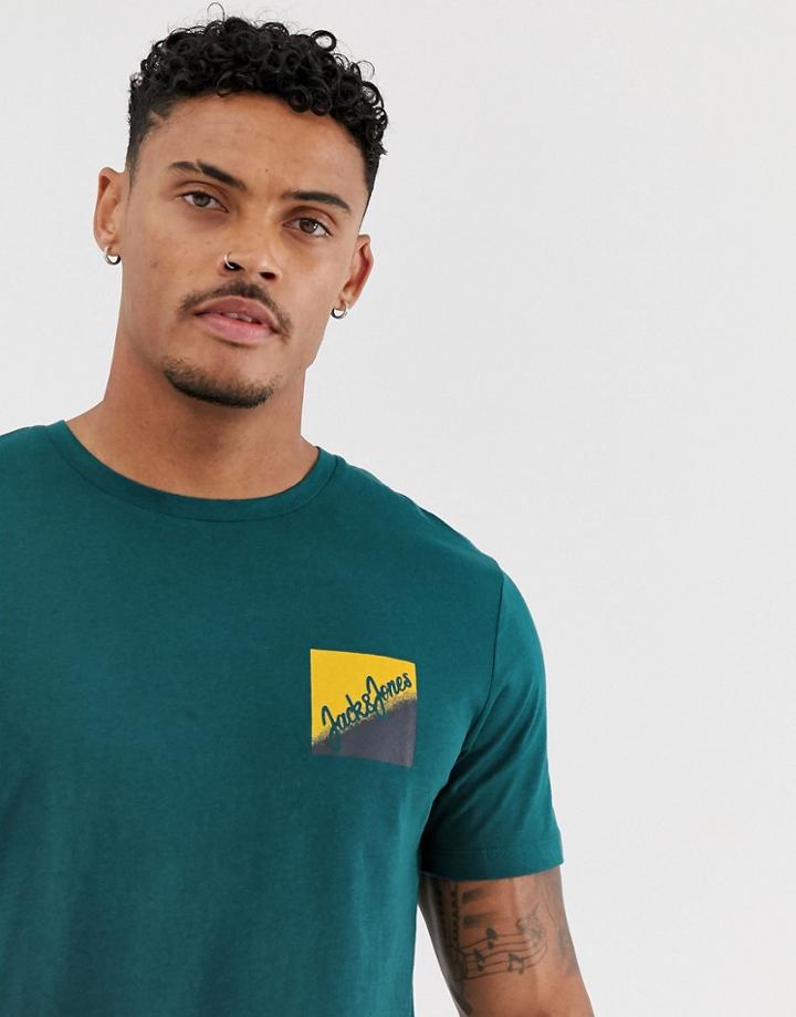 Jack & Jones Originals Logo T-shirt - Black