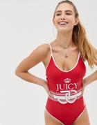 Juicy Couture Logo Placement Suit - Purple