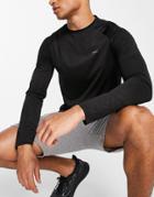 French Connection Sport Long Sleeve Training Top In Black