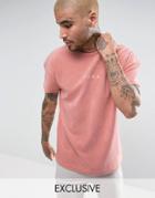 Puma Towelling T-shirt In Pink Exclusive To Asos 57533306 - Pink