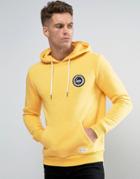 Hype Hoodie With Crest Logo - Yellow
