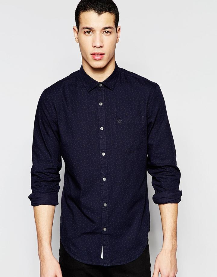 Original Penguin Shirt - Navy