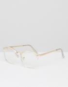Aldo Merrani Clear Frame Glasses - Clear