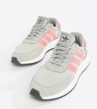 Adidas Originals I-5923 Runner Sneakers In Gray And Pink - Gray